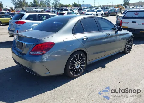 2018 Mercedes-Benz C 300 from USA, damaged, VIN 55SWF4JB9JU263041